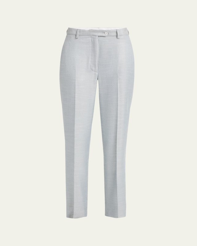 Straight Leg Bamboo Trousers